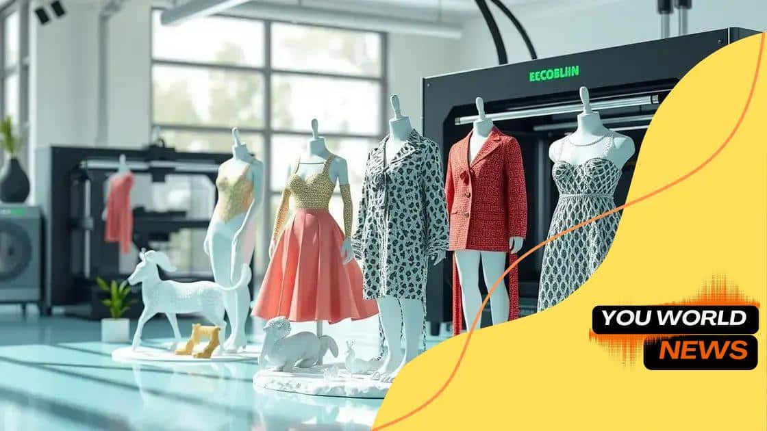 How 3D printing enhances sustainability in fashion