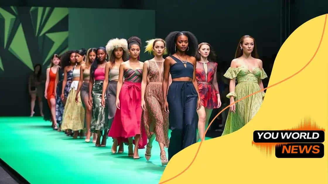 Sustainability and inclusivity in fashion events