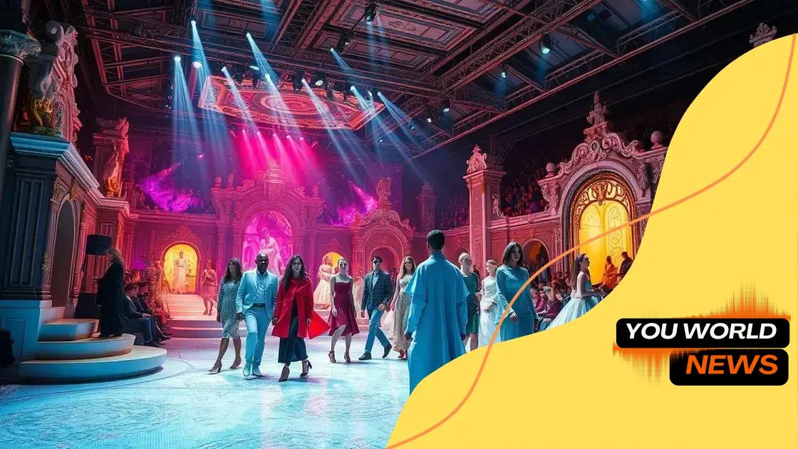 Famous examples of immersive fashion shows