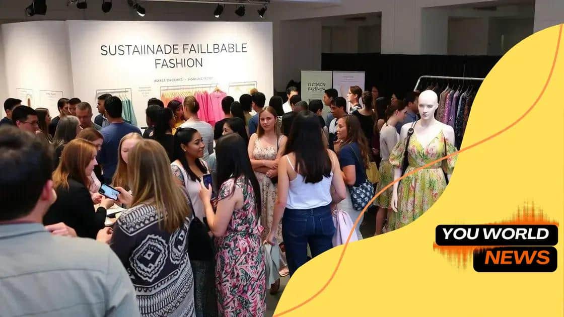 How these events promote sustainable practices