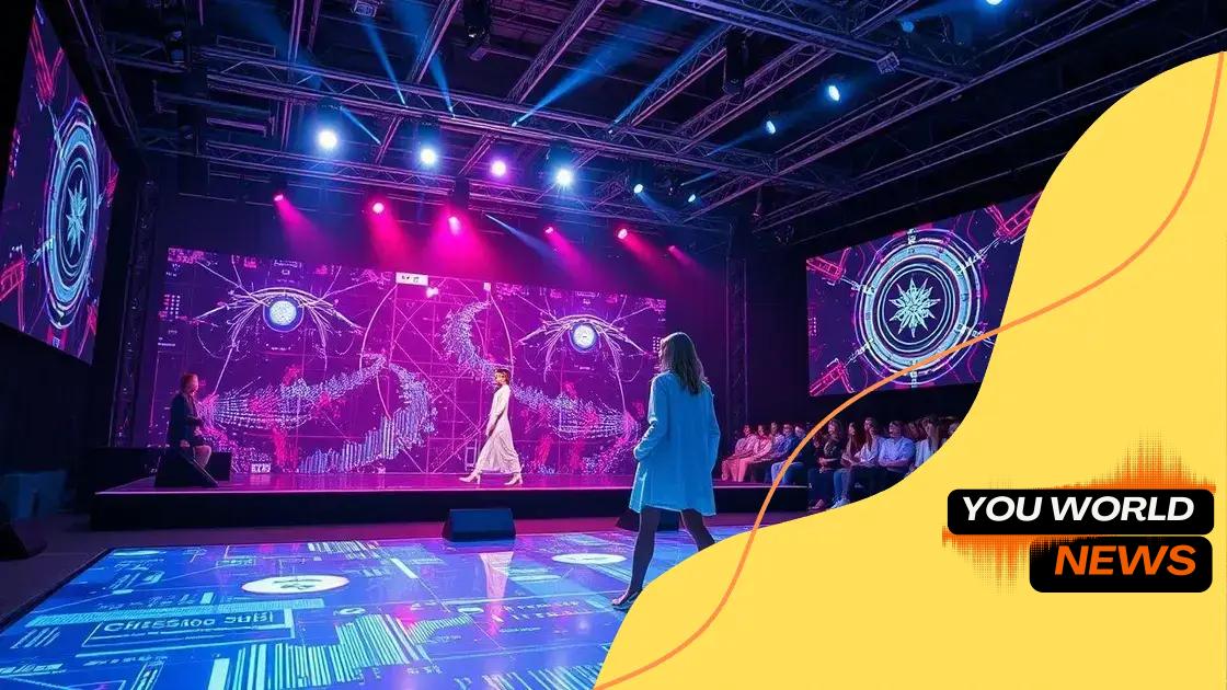 Benefits of using AI in fashion shows