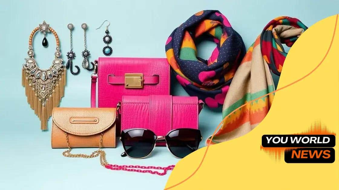 Stylish accessories that complete the look