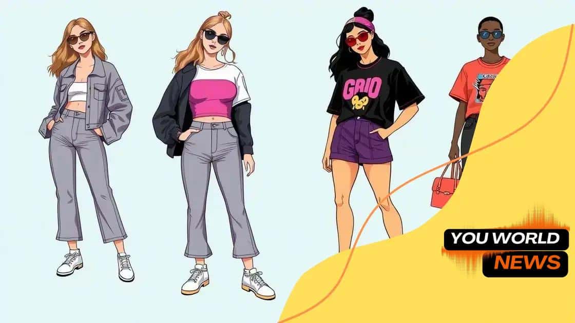 How 90s styles are reinterpreted in modern collections