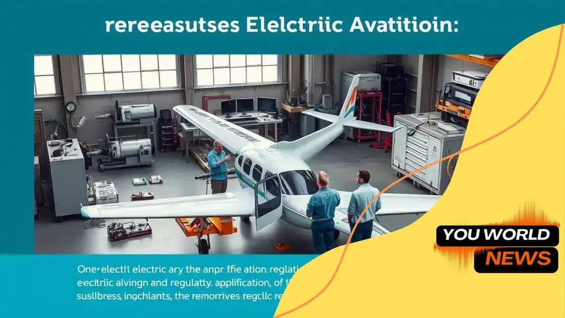 Challenges facing the electric aviation industry