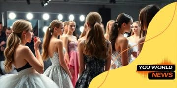 Behind the scenes with top runway models in 2025