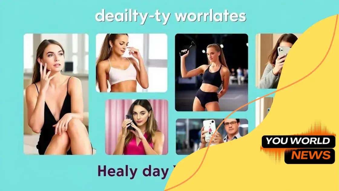 Behind the scenes: daily routines of top models