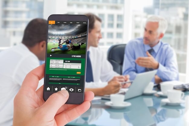 A close-up of a mobile phone screen displaying a sports betting app with live odds and data visualizations for an MLB game