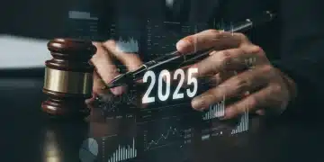 New 2025 SEC Reporting Requirements: A Guide for Publicly Traded U.S. Companies Digital ledger showing 2025 SEC reporting requirements for U.S. public companies