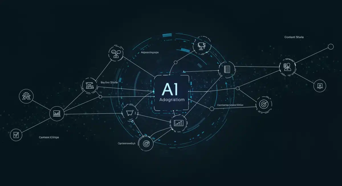 Adaptive learning algorithm visualizing personalized educational pathways