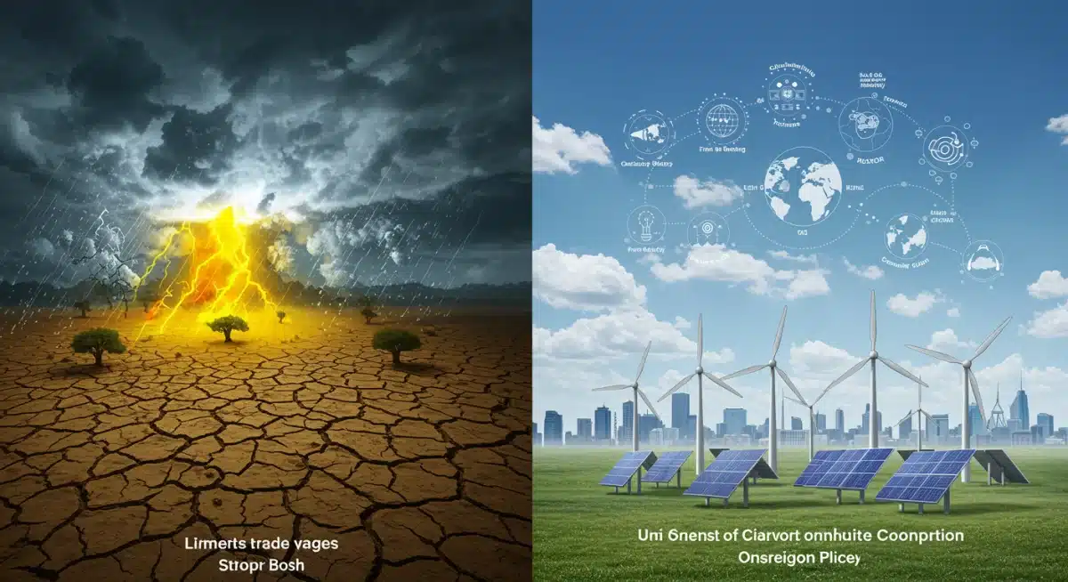 Climate change impacts and renewable energy solutions