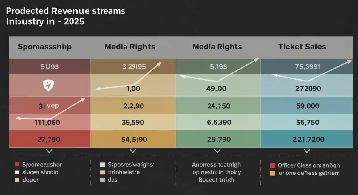Esports industry revenue projections infographic 2025