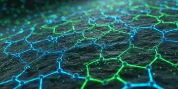 Nanotechnology-enhanced material showing complex molecular structure for superior strength