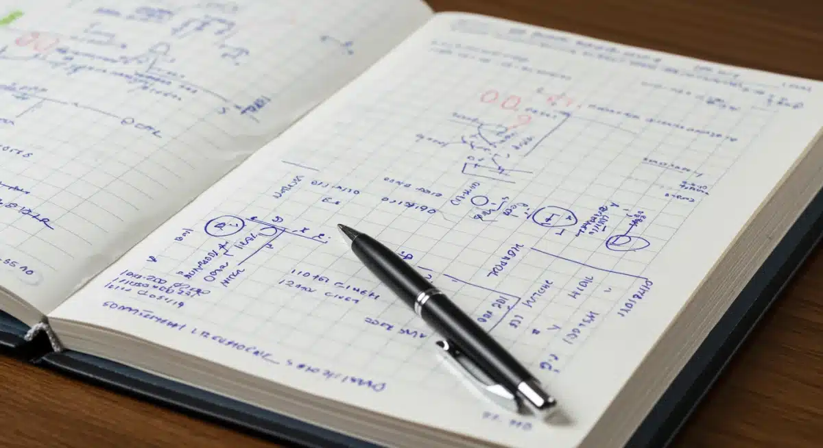 NFL scout's notebook with detailed notes and player profiles, highlighting insider knowledge.